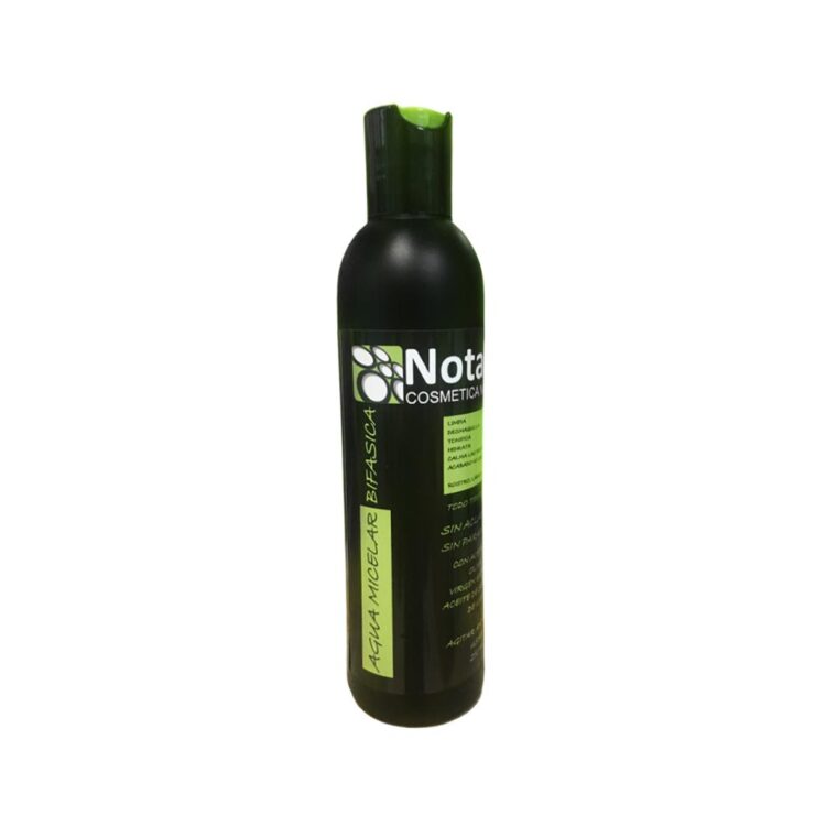 Agua micelar bifásica Notaliv con aceite de oliva virgen extra